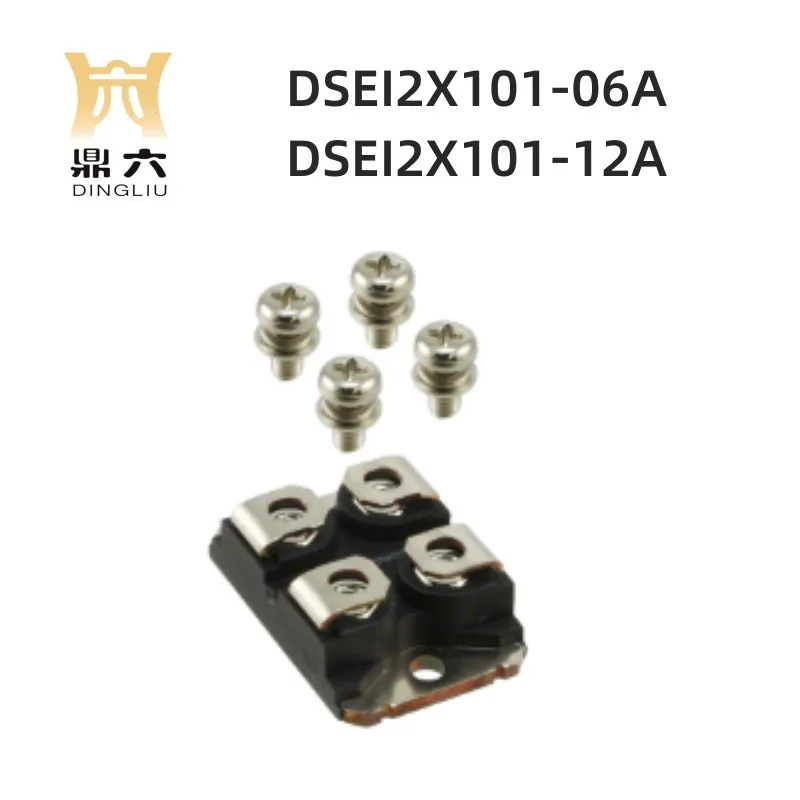 DSEI2X101-06A  600V 96A  DSEI2X101-12A 1.2KV 91A  DIODE MODULE SOT227B