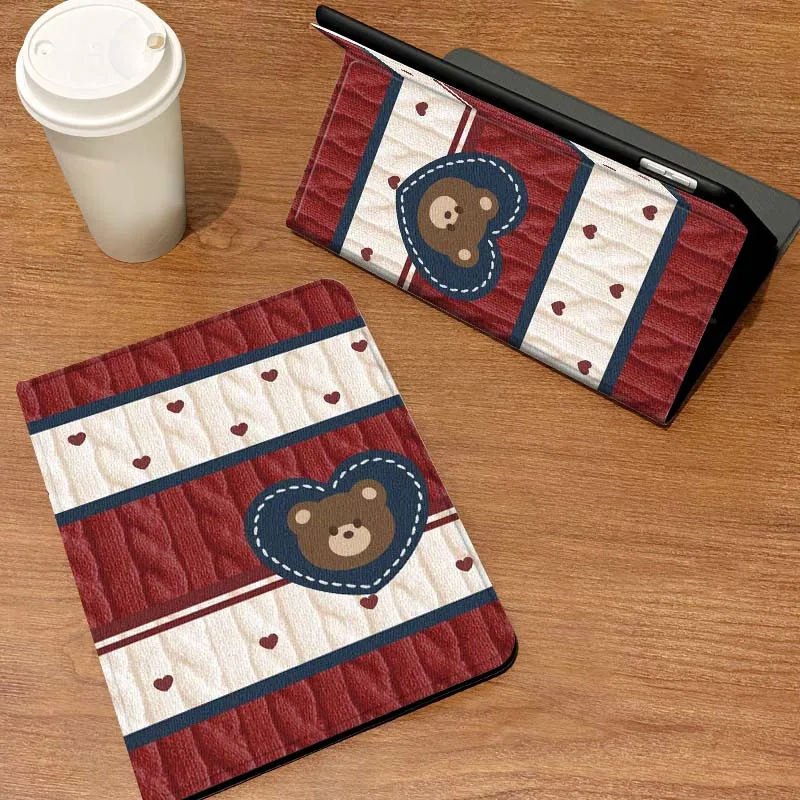 

Cartoon Rabbit Pattern Fabric Case For Samsung Galaxy Tab S6 S7 S8 S9 S10 S11 FE Plus Lite Tablet