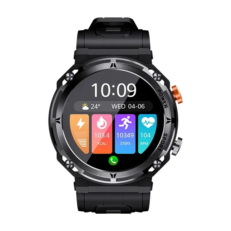 

2024 C21 Pro 410mah Big Battery outdoor sport smart watches BT calling smartwatch for 1 ATM waterproof Reloj smart watch for men