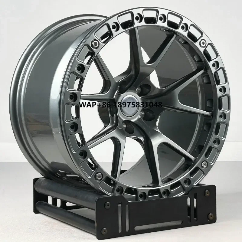 Forged 5x112 Beadlock Drag Racing Wheels 16 17 18 Inch Rims