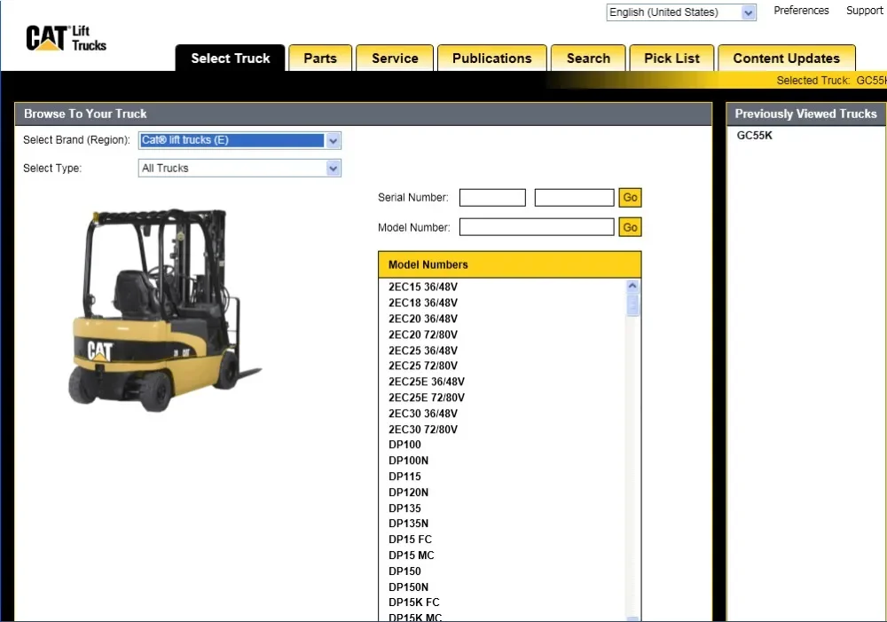 

Руководства по мастерской Cat Lift Trucks 2024 (MCFE).