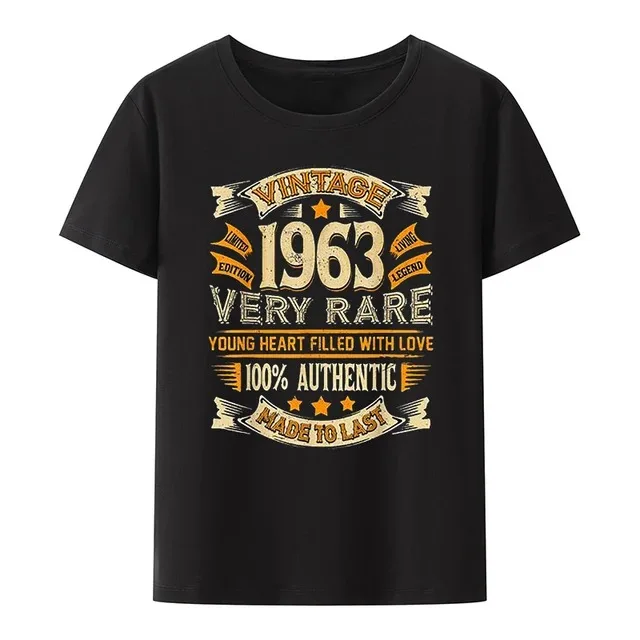 50th Birthday Tee Vintage Legends Born In 1972 50 Years Old T-Shirt Casual Blouse Camiseta Hombre Loose Cool Print Leisure Humor