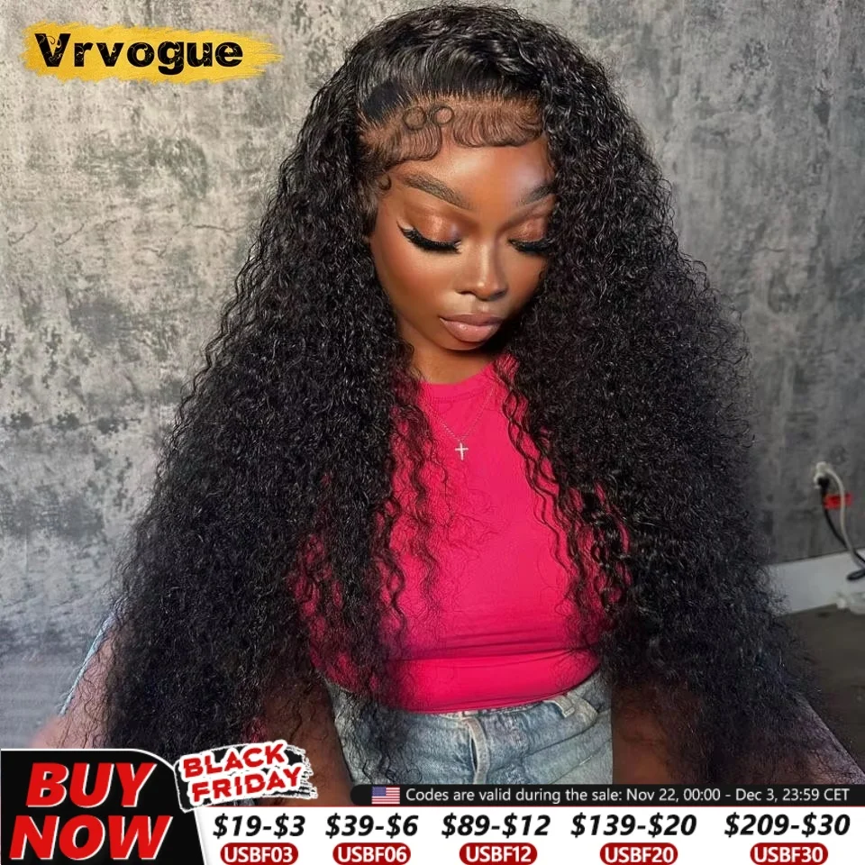 HD Lace Wig 13x6 Full Human Hair Curly Wig For Women Choice Pre Plucked 30 40 Inch Loose Deep Wave Water wave Lace Frontal Wigs