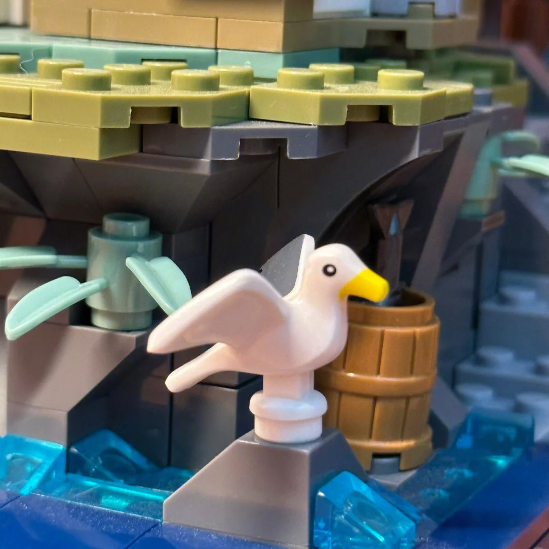 1016 قطعة MOC الإبداعية المنارة اللبنات كتاب عرض البحر منزل وحدات أطقم منمذجة الجمعية اللعب هدية للأطفال هدية عيد الميلاد #5