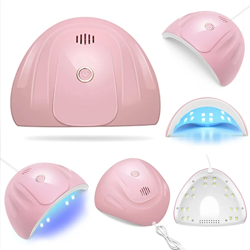 YIKOOLIN YIKOOLIN Ail Dryer Professional LED Lamp Nail Dryer Manicure Tool Nail Supplies 2 Timer Setting For Home Salon