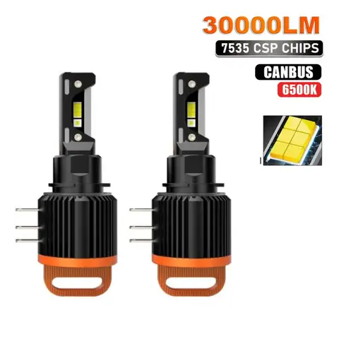 BMW 메르세데스용 LED 헤드라이트 전구, G2 프로 LED, 골프 6 MK3 캔버스 램프, 하이 로우 빔, 자동차 주간 주행등, DRL, H7, H15
