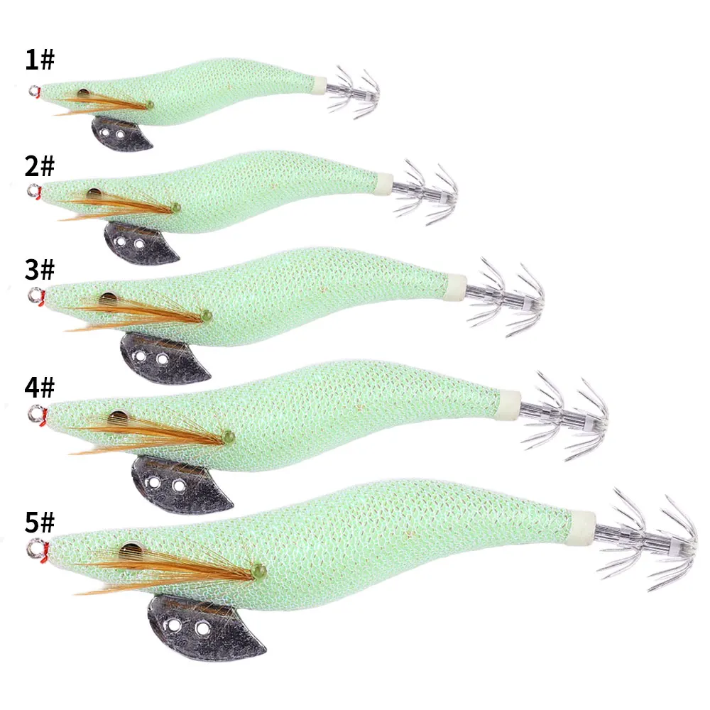 1pc 6.9g 8.5cm Prawn Lure Shrimp Squid Fishing Bait Squid Jig Hard Bait Jigging Lure Cuttlefish Octopus Bait Pesca Calamar