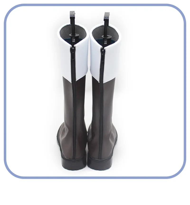 Hetalia Axis Powers Allemagne Ludwig Cosplay Costume Chaussures Anime Carnaval Fête Halloween Bottes Faux Cuir Bottes