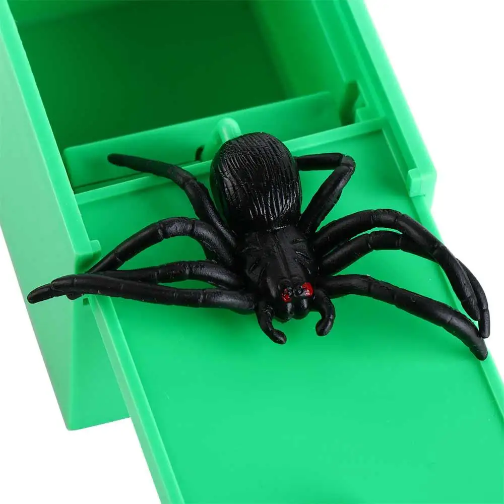 نكتة هدية مضحك صندوق العنكبوت علة تخويف صندوق تخويف لعب ألعاب مؤذية مثيرة للاهتمام الآباء