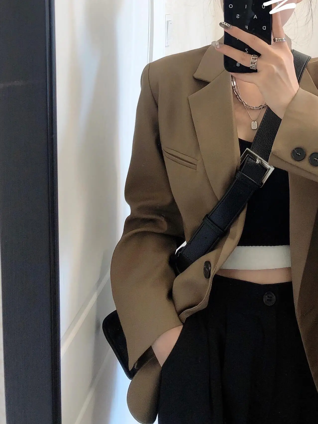 

Большая сумка-тоут из мягкой кожи Capaci с широким плечевым ремнем, новинка 2024, универсальная сумка через плечо на одно плечо