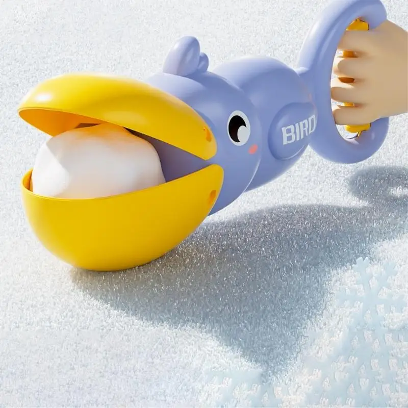 Quả Cầu Tuyết Kẹp Lưỡi Hoạt Hình Quả Cầu Tuyết Máy Làm Tăng Cường Tương Tác Chơi Cho Trẻ Ngoài Trời Cát Tuyết Hoạt Động Đúc