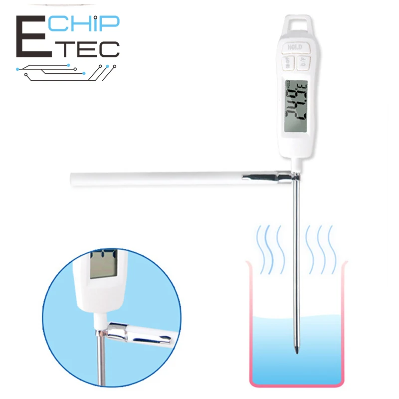 

TP400 Kitchen Digital BBQ Baked Food Thermometer Meatloaf Fried BBQ Catering Home Cooking Thermometer Meter Tool