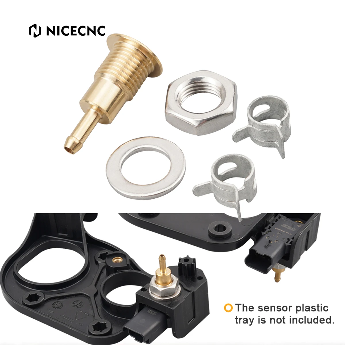 

For 2023 2022 KTM EXC 300 250 XCW XC TPi Six Days Husqvarna TE 300i GasGas EC 300 250 TPI Crank Case Pressure Sensor Adapter Kit