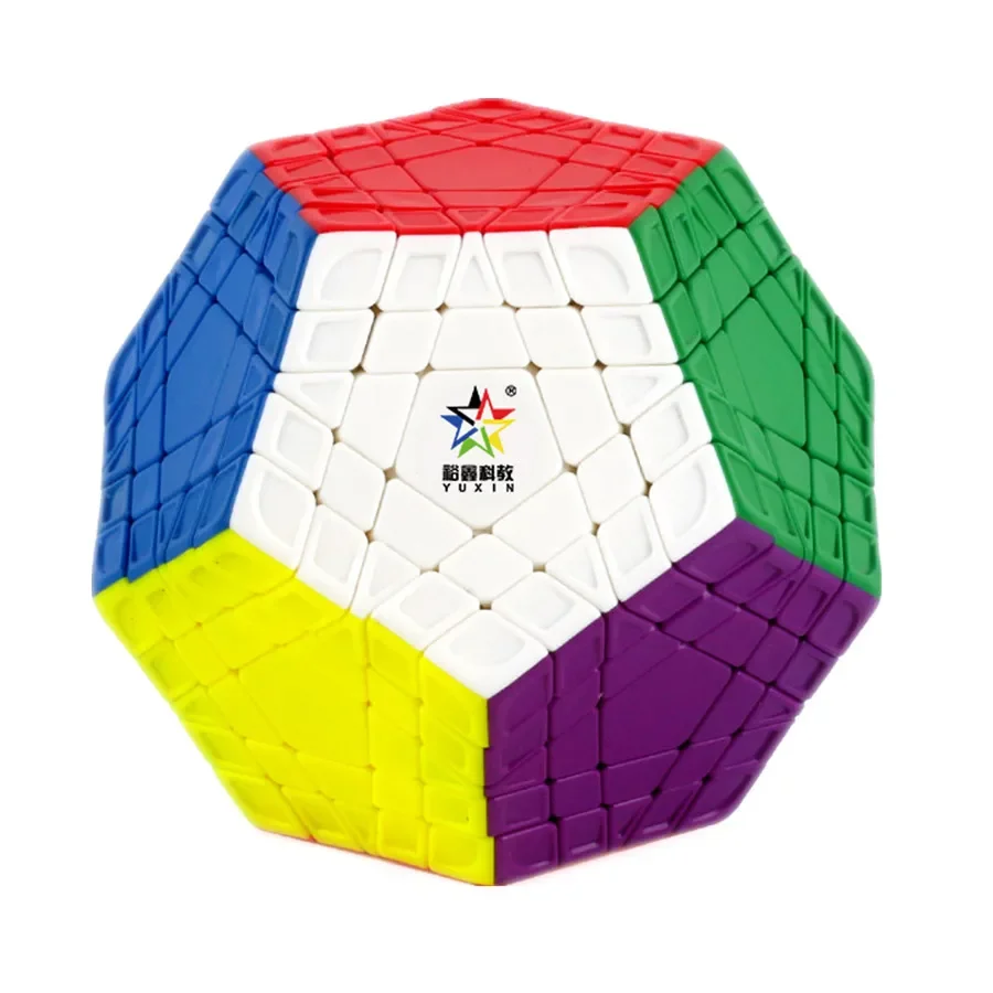 YuXin Hungary Cube Quality Professional HuangLong Megamin 5x5 Hungran Megaminx Gift 9 11 12 Yrs Old Kid Boy Youth Teenage IQ Toy