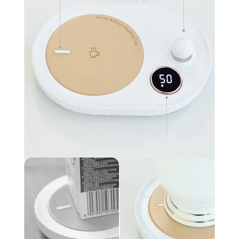 Smart Thermostatic Heating Pad, Aquecedor Cup, Aquecedor, Caneca, Coaster Quente, Plug UE