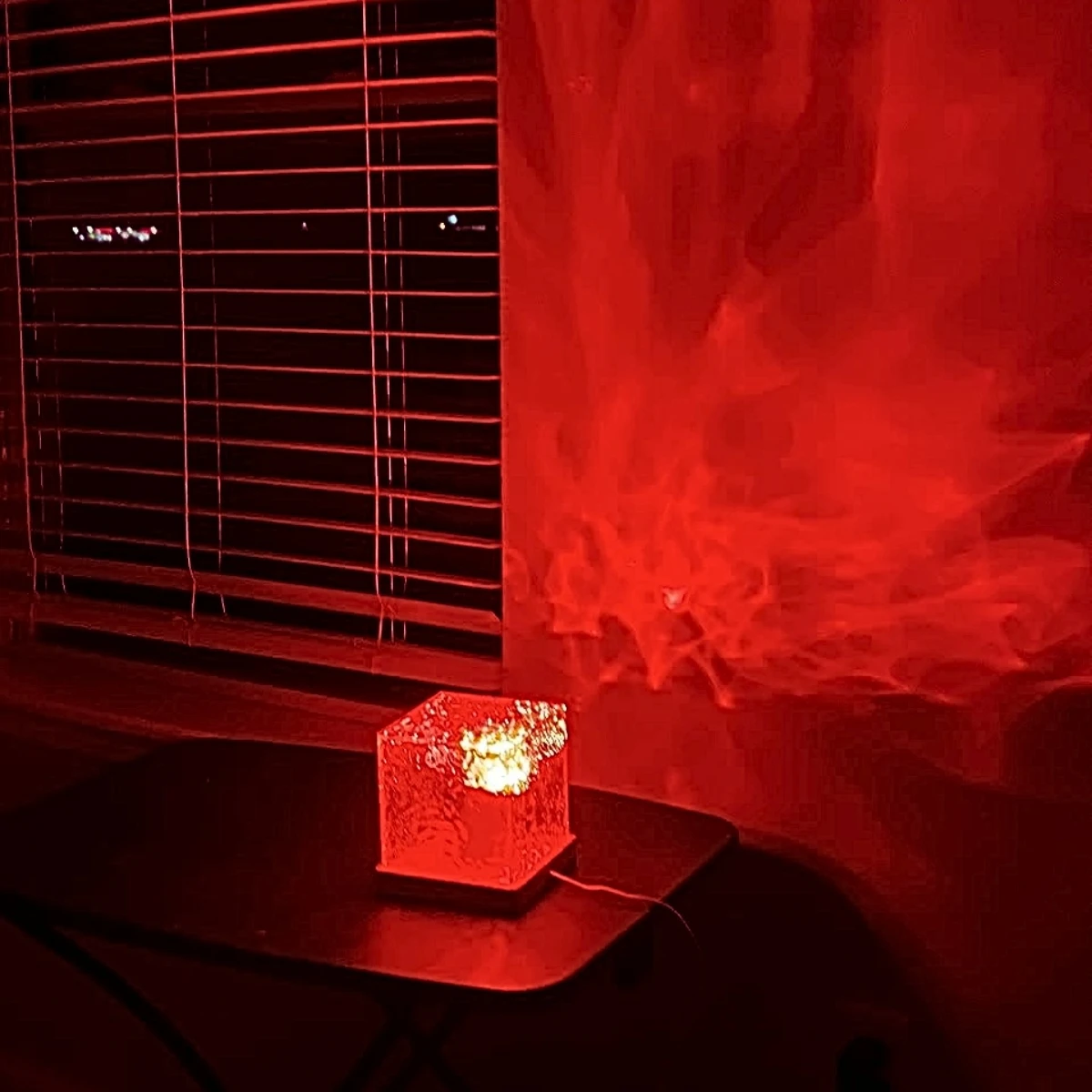 Wasserwellen-LED-Licht, USB-Fernbedienung, 16 Farben, Heimdekoration, Wohnzimmer, Halloween, Weihnachtsdekoration