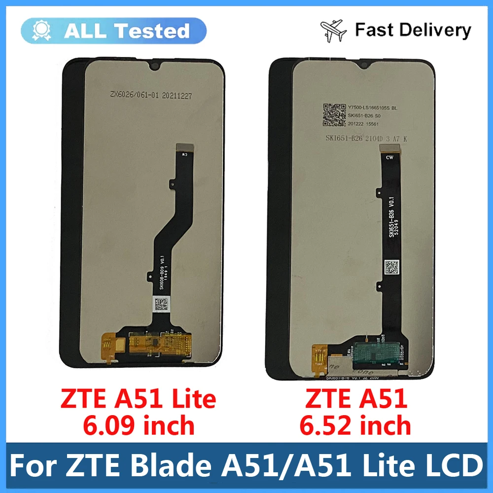 

Tested LCD Display For ZTE Blade A51 LCD Display Screen Replace Display Touch Screen Digitizer ZTE Blade A51 Lite LCD Sensor