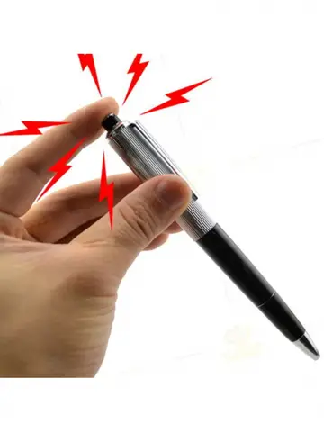 1pcs Creative Electric Shock Pen Toy Utility Gadget Gag Joke Funny Prank Trick Novelty Friend's Best Gift