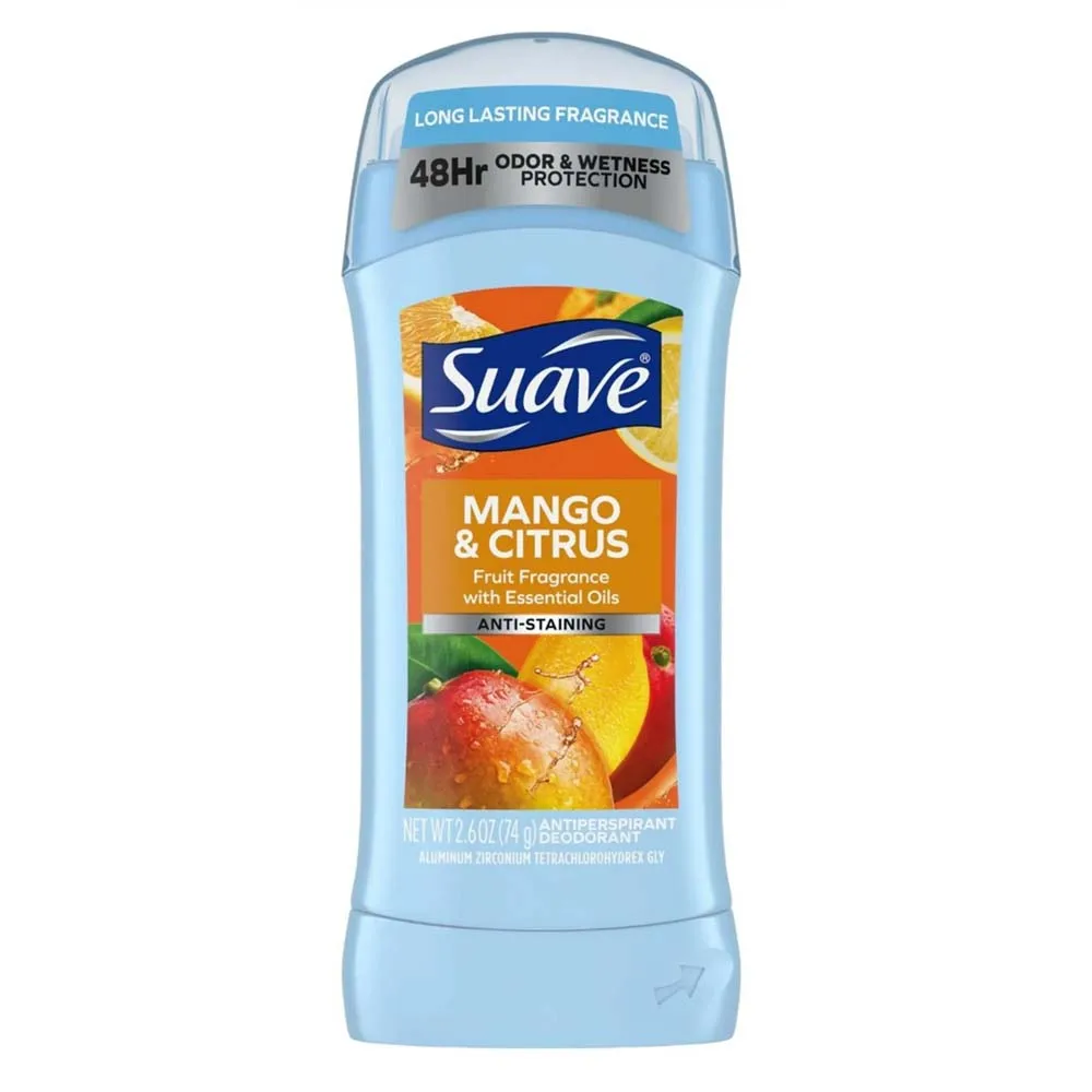 Suave Antiperspirant Deodorant Mango & Citrus 2.6oz