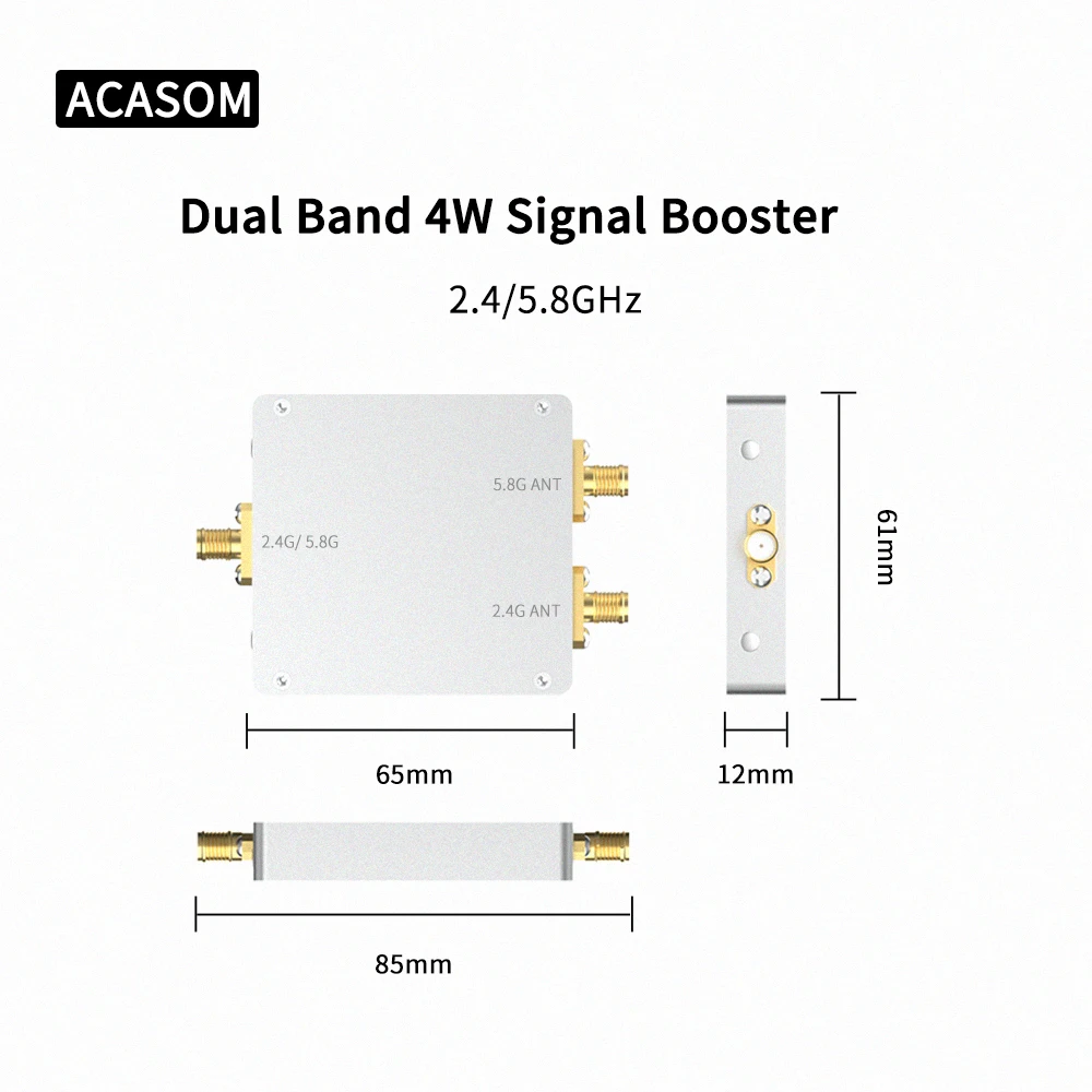 Drone Extender Dual Band 2.4GHz 5.8GHz Signal Booster for DJI Phantom Inspire  Mini 3 Pro Mavic 3  Air 2  Spark  Cendence Autel