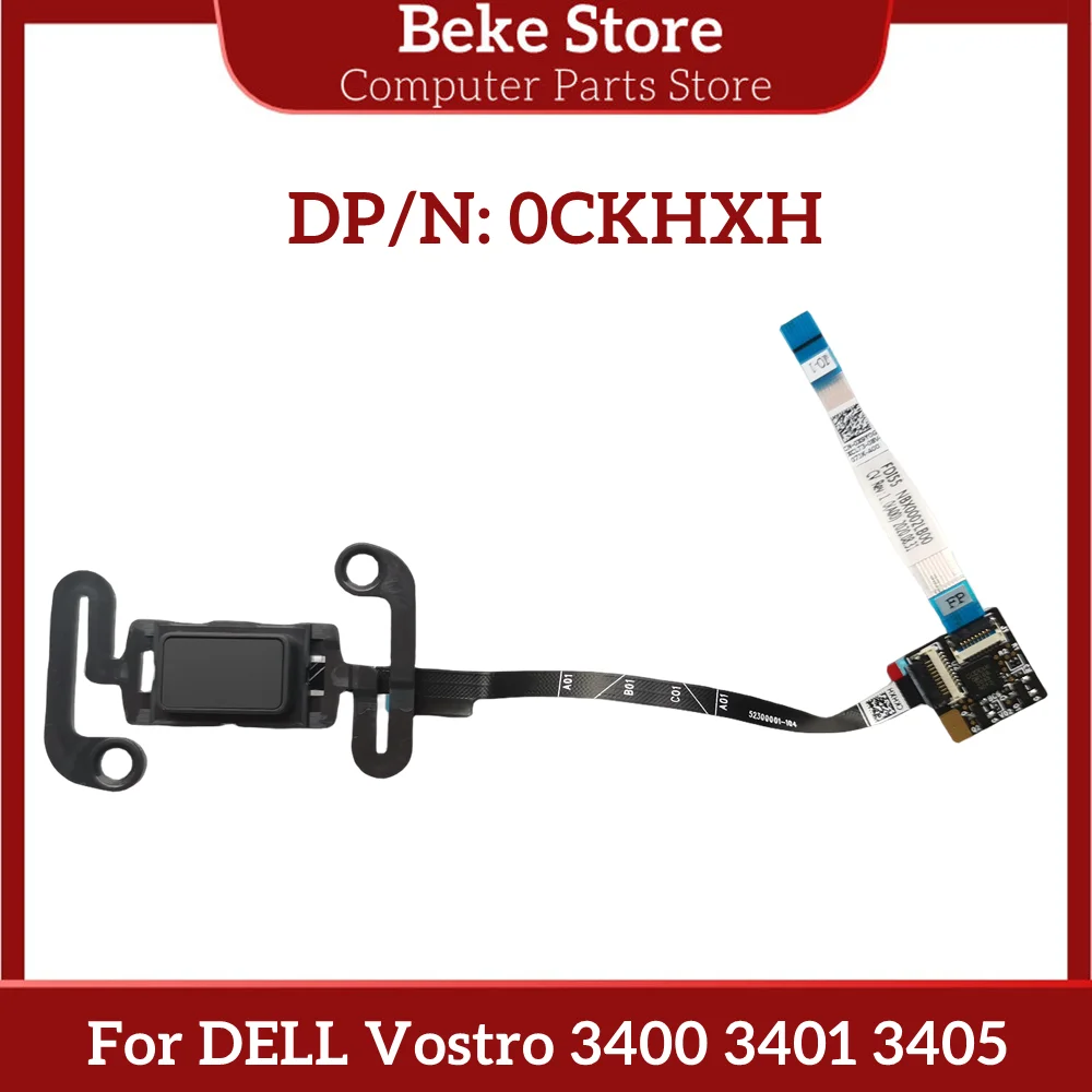 

Beke NEW Original For DELL Vostro 3400 3401 3405 Power Button Board With Fingerprint Reader Goodix CKHXH 0CKHXH Fast Ship