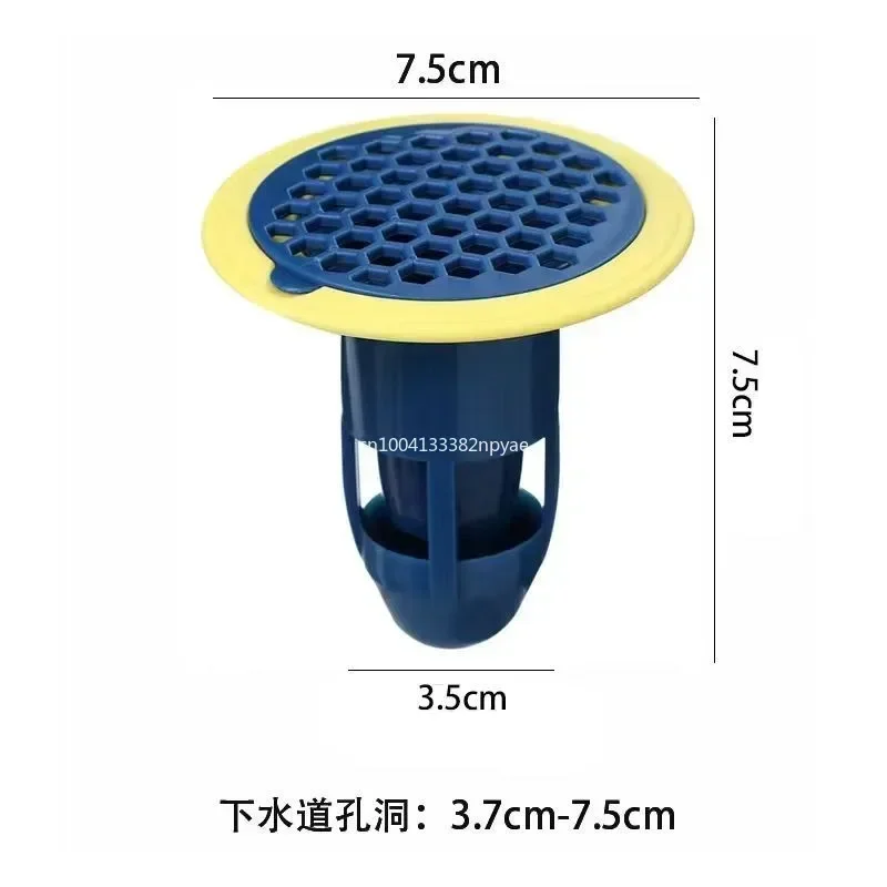 Washbasin Sink Floor Drain Drain Pop-Up Core Hair Catcher Shower Sink Strainer Push-to-Order Plug Fittings Drain Hair Catcher