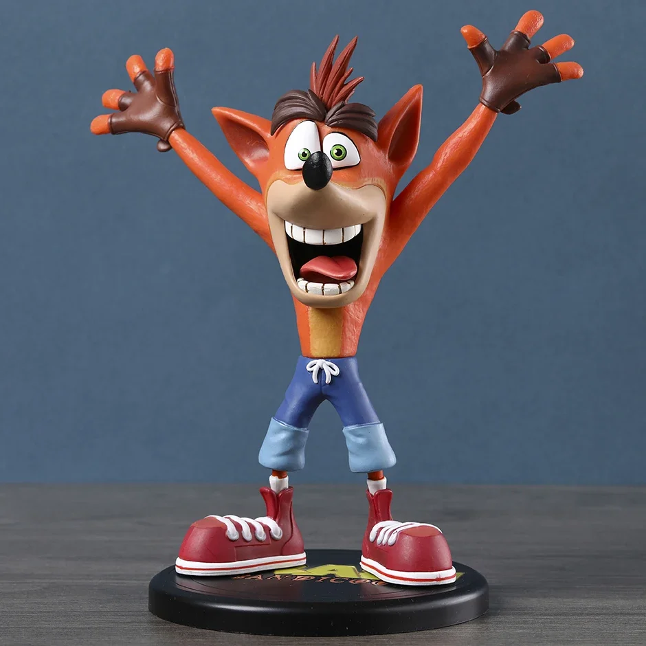 Crash Bandicoot Activision figura estatua modelo escena juguete para regalo