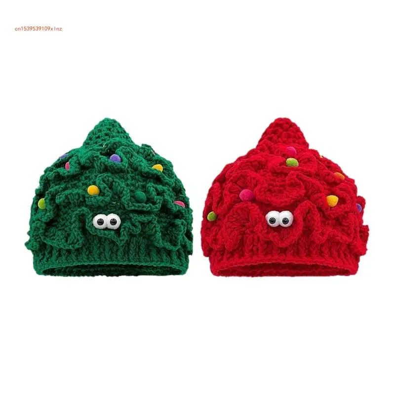 

Lovely Cartoon Bucket Hats Funny Knitted Hat Crocheted Fisherman Fashion Hat