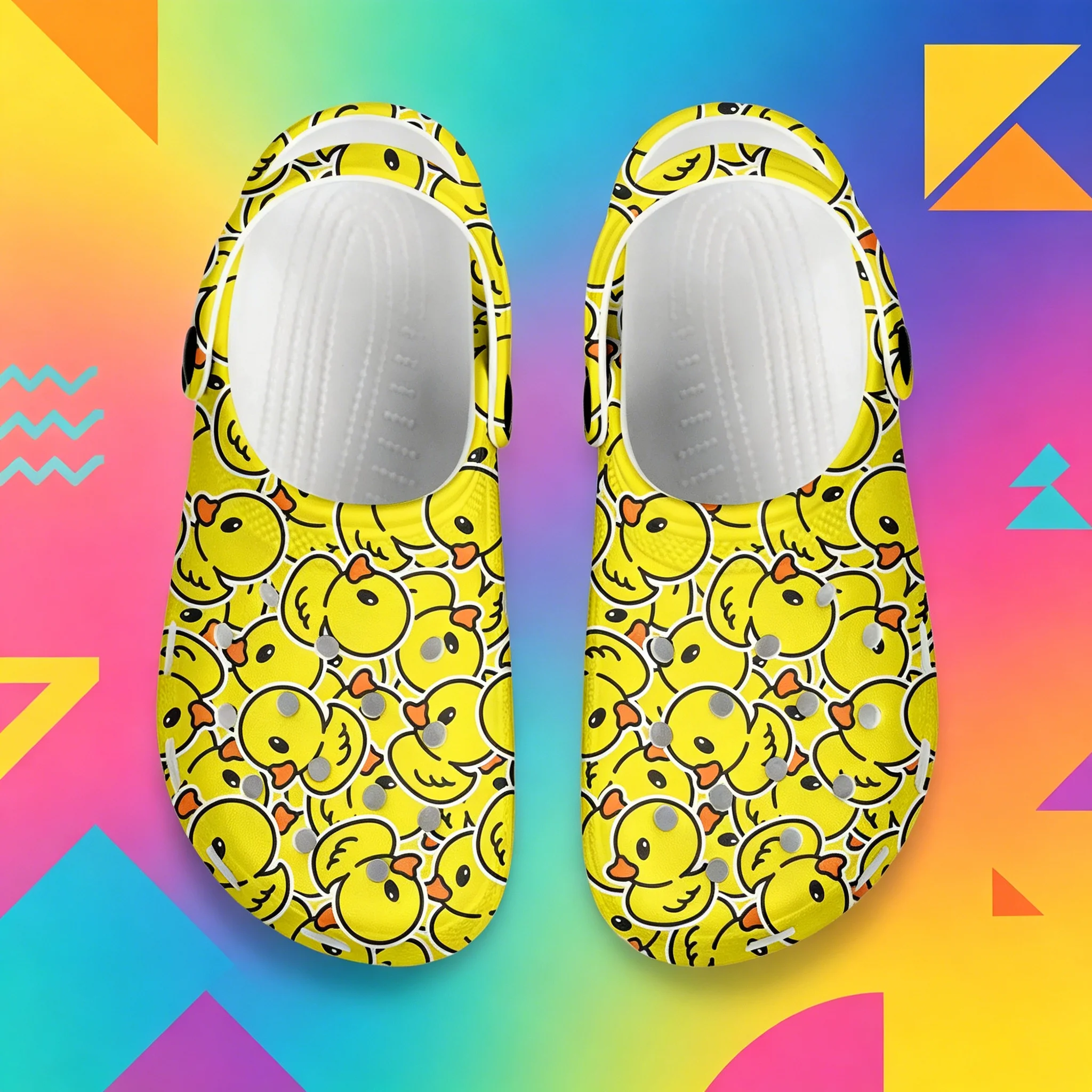Cartoon Duck 3D Print Clogs Un - đánh giá và giá 3D Printing Outsole