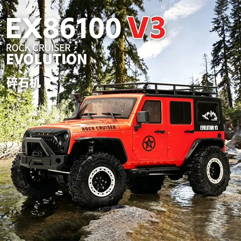 

RGT EX86100 V3 1/10 Scale 4WD Electric RC Rock Crawler Off-Road Climbing Truck