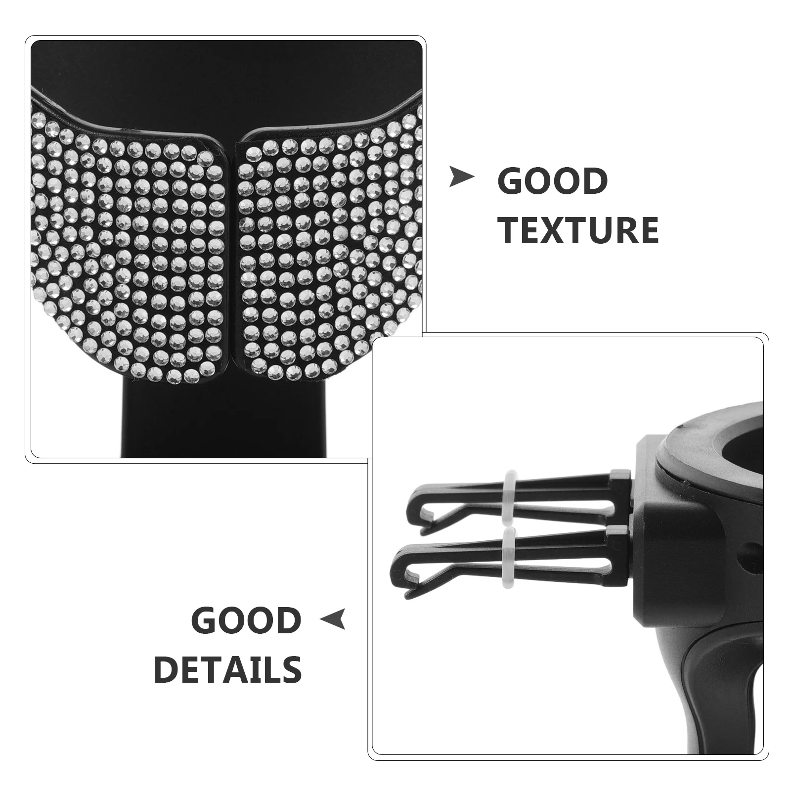 

Car Vent Cup Holder Rhinestone Bling Auto Drink Holder Air Vent Cup Mount Durable Car Accessories Automotive Accessories