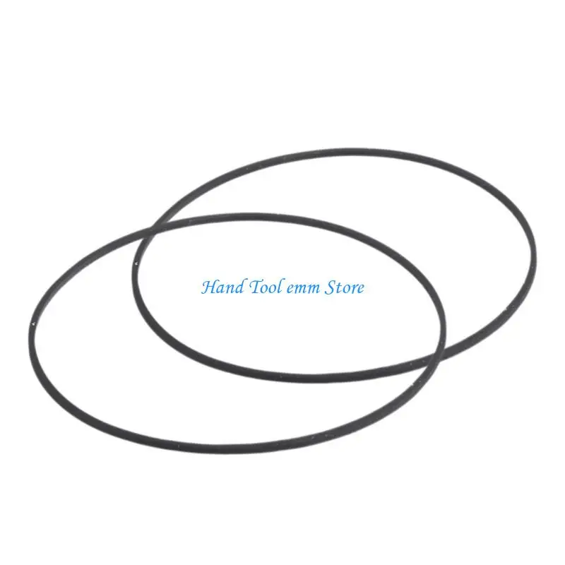 

H37F 2Pcs Robotic Vacuum Cleanig Robot Rubber Belts for Sweeping Robot DE55