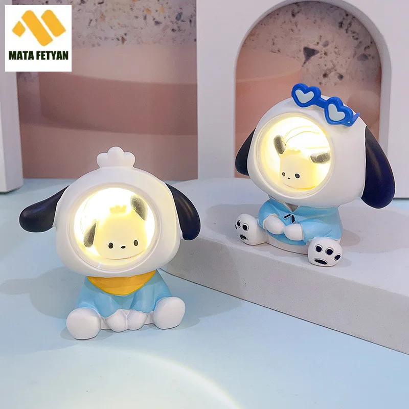 Pacha Dog Star Lamp, criativo Big-orelhudo Dog Night Light, Mini Cartoon Cute Cute Table Decorações