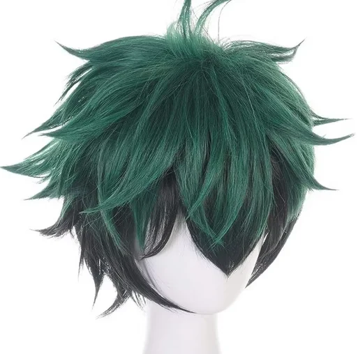 My Hero Academia Izuku Midoriya Cosplay Wig Boku No Hero Academia Academy Cosplay Hair Izuku Midoriya Deku Party Wigs