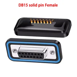 High Quality Waterproof DB9 RS232 B485 Serial Solderless Plug DB15 DB25 Pair Plug 9 15 25 Pin 232 Male Female Connector