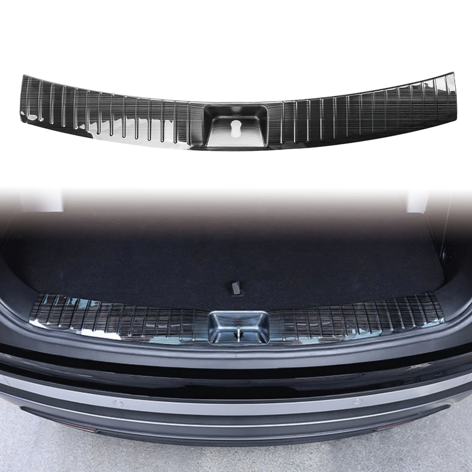 

Для Hyundai Palisade LX3 2026 внешний стальной задний багажник, внутренняя защита бампера, накладка на порог, аксессуары из АБС-пластика, 2 шт.