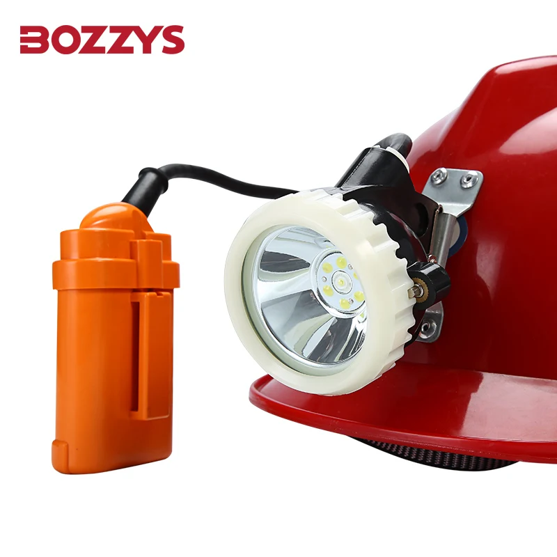 BOZZYS LED Dual Light Source Mining Headlamp Waterproof Moisture-proof Cap Lamp for Underground High-performance Safety