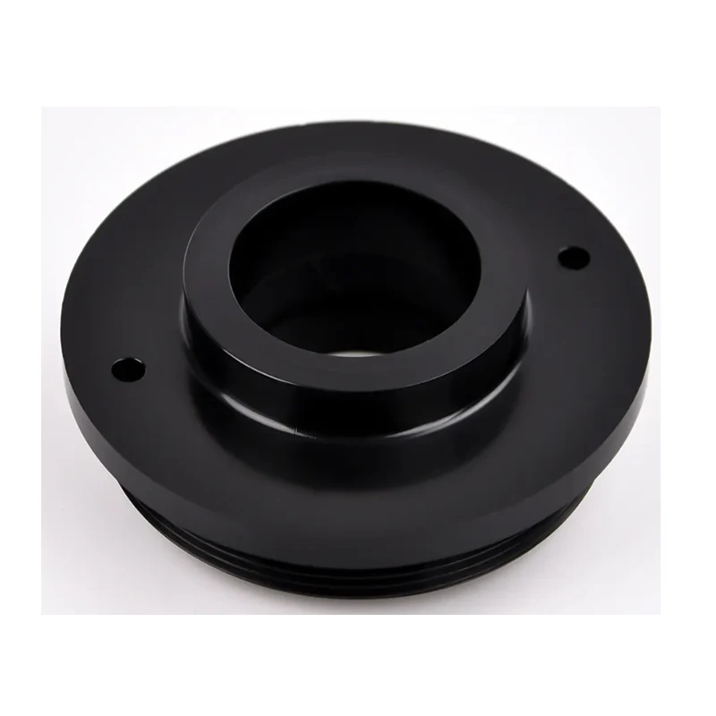 Arruelas de alumínio anodizadas OEM de arruela de ombro de alumínio usinada CNC personalizada