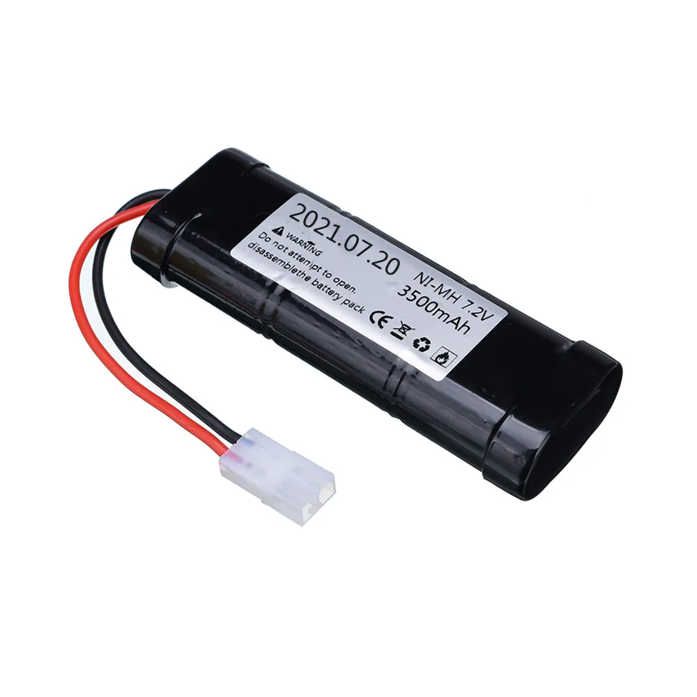 7.2V 5000mAh Ni-MH SC akumulator do zabawek RC czołg samochodowy samolot helikopter ze złączami Tamiya 7.2 v 3500/5000/6800mah akumulator