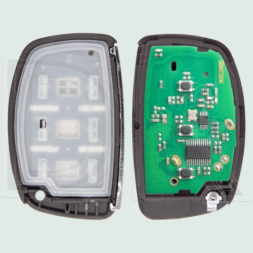 DR 95440-2S610 ID46 PCF7953 ID46 PCF7952 Keyless Go TOY40 Blade Remote Key Mobil Untuk Hyundai Ix35 Tucson Verna Elantra