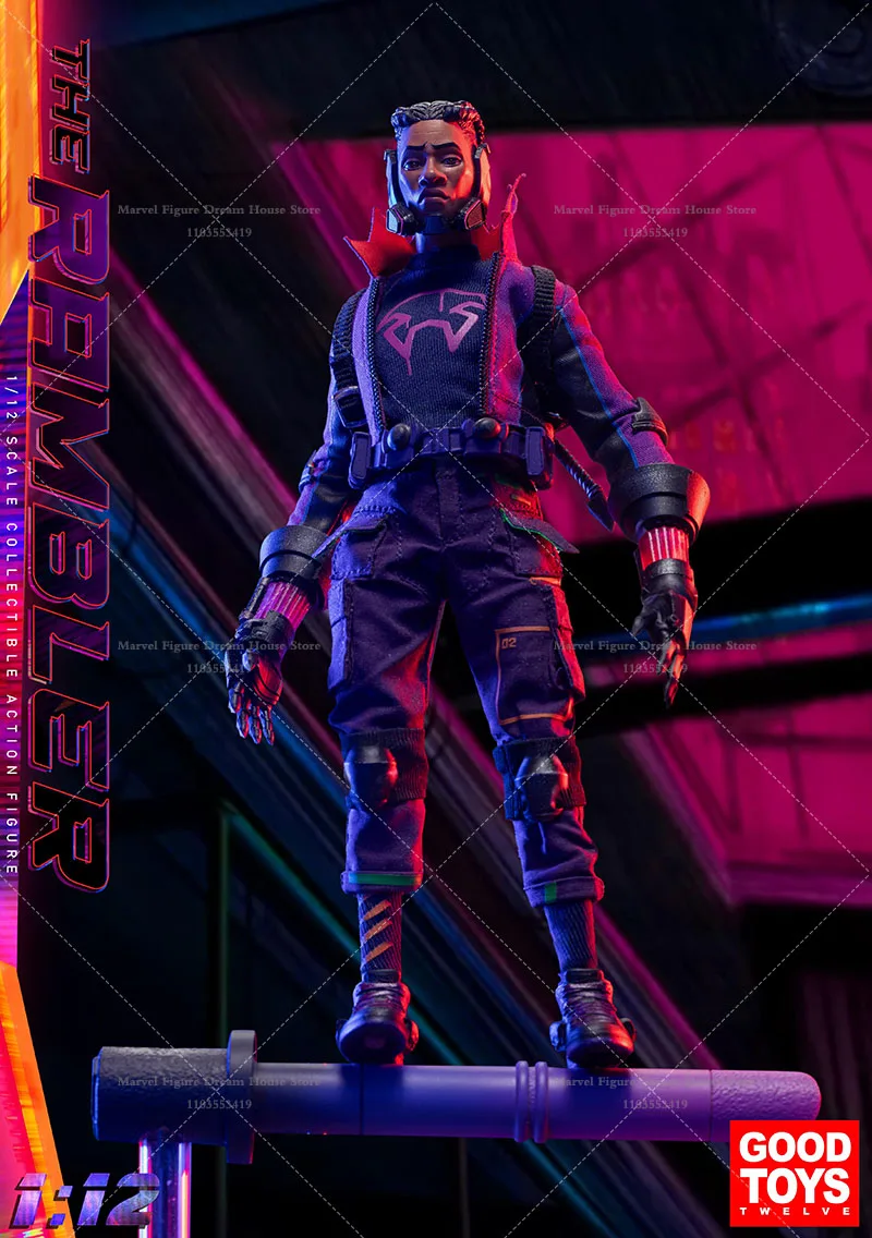 GOOD Toys DG002 1/12 Spider Boy Series Prowler Graffiti Hobby Film Version 6-calowa figurka akcji, żołnierz