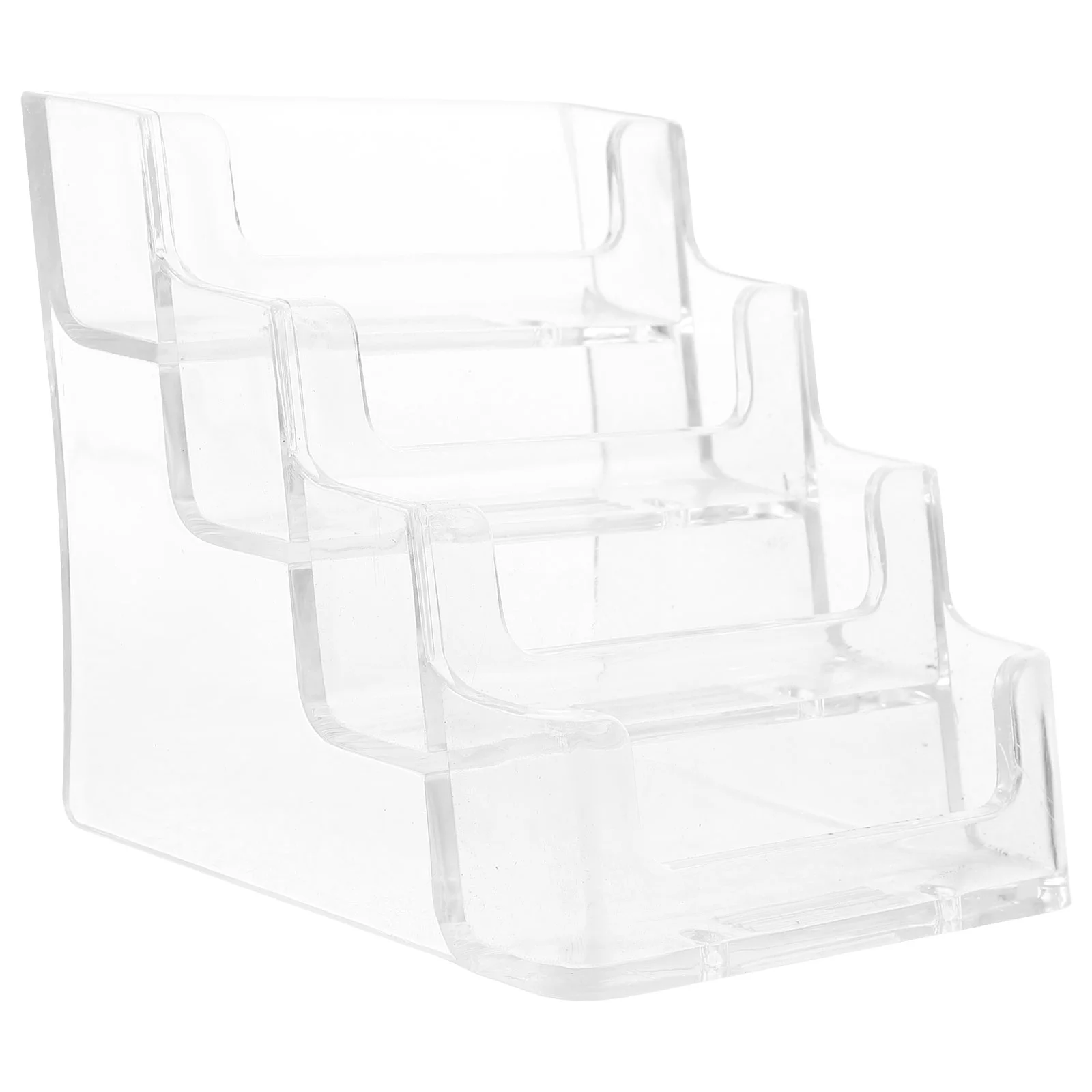 

Acrylic Business Card Holder Display Place for Desk Clear Holders Organizer Crystal