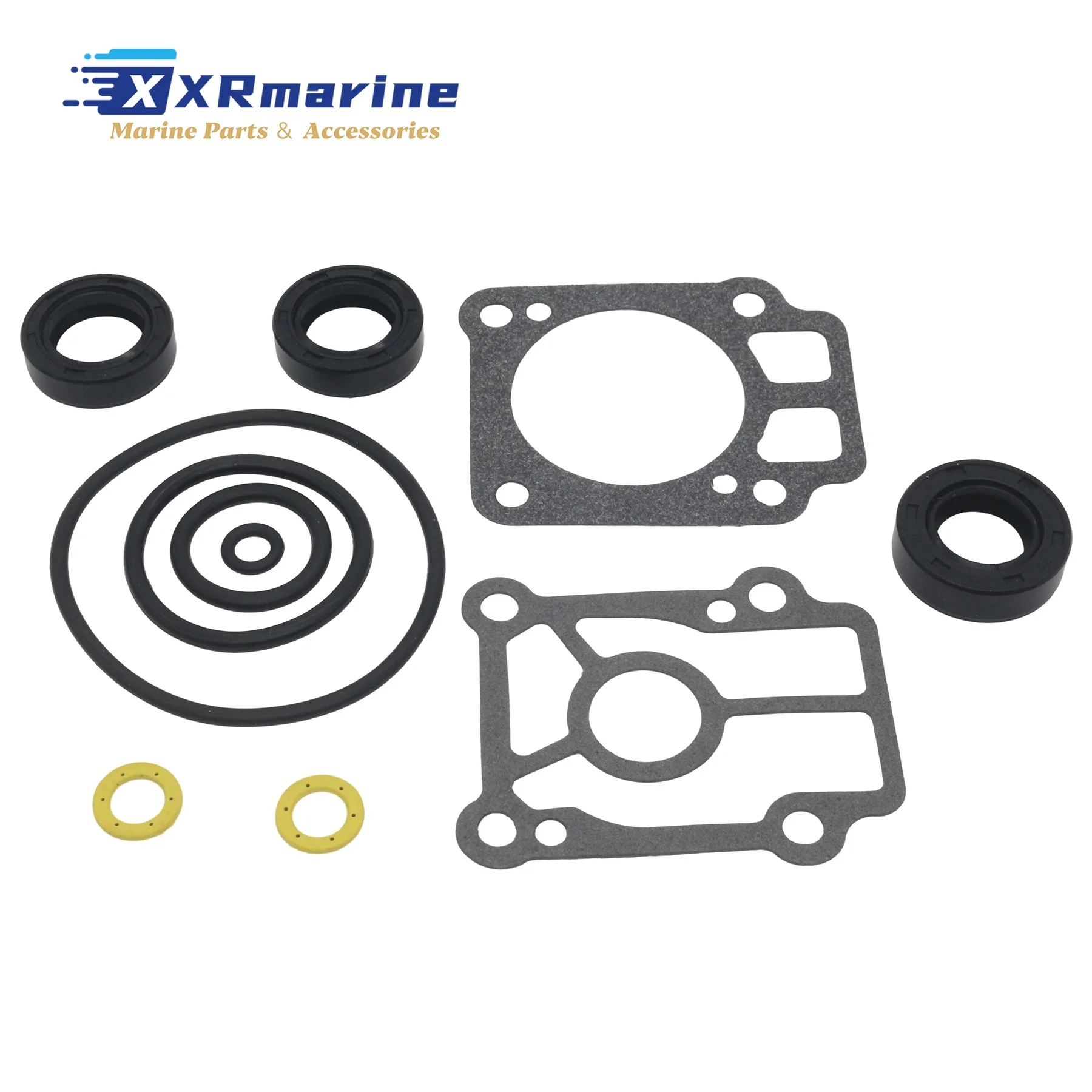 Lower Unit Gasket Seal Kit Compatible with Mercury Marine Outboard Motor 2 Stroke 2 Cyl 25 30 HP Replacement 27-8M0089639 image 2