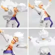 

SHF One Piece Monkey D Luffy Gear 5 NIKA PVC Action Figure Model Toys Gifts