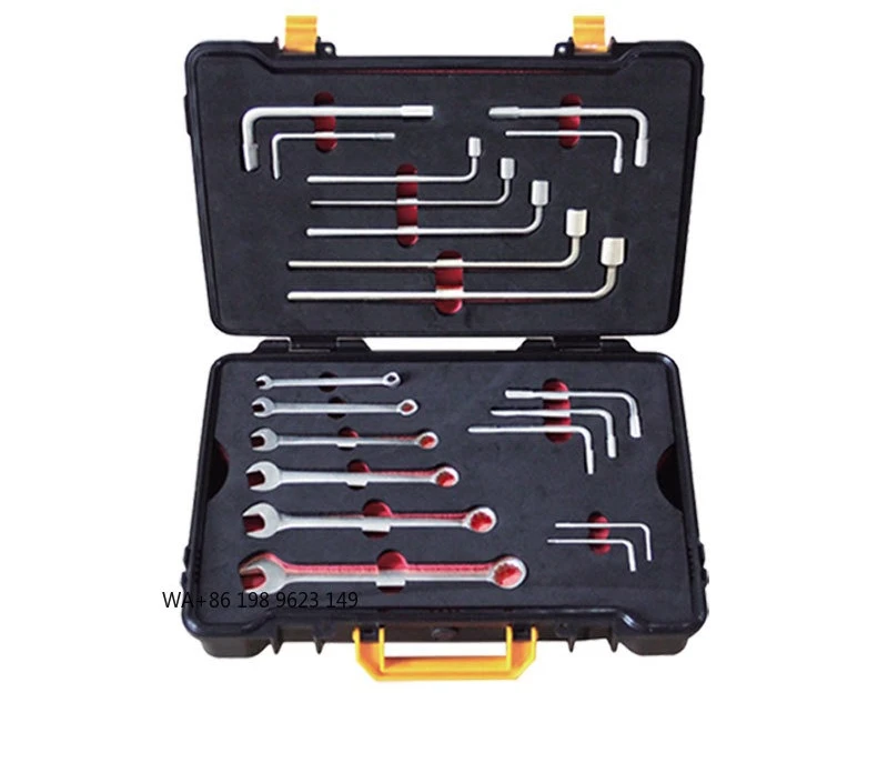 21Pcs GS Certified Non-Magnetic Titanium Tool Set Corrosion Resistant Professional Hand Tools For Industrial Medical Aviation