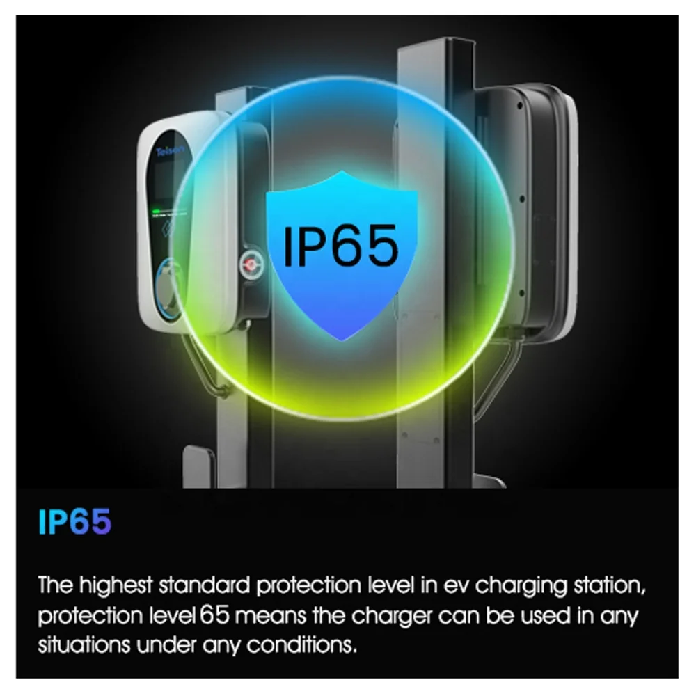 Teison Rfid Card Ev Wallbox Fast Charger Type 2 Socket Huishoudelijk Gebruik