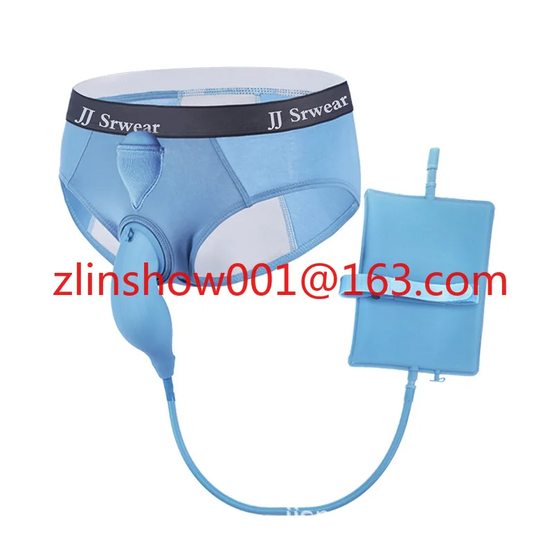 Breathable men's bed special intelligent diaper panties walking silicone diaper pee pants diaper