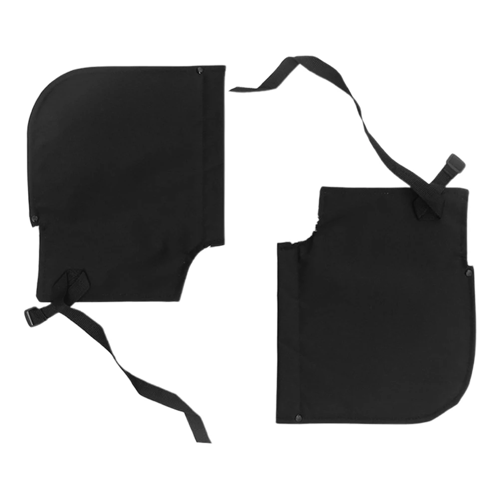 

2Pcs Windproof Gloves Waterproof Oxford Fabric Thermal Lining for Motorcycle Snowmobile Riding Cold Weather Outdoor Adventure