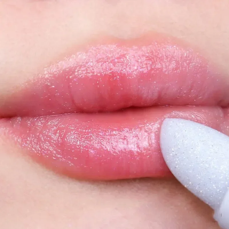 Lápiz labial con brillo de 7 colores, resistente al agua, duradero, hidratante, mate, taza antiadherente, tinte de labios de diamante nacarado, maquillaje de labios Sexy rojo