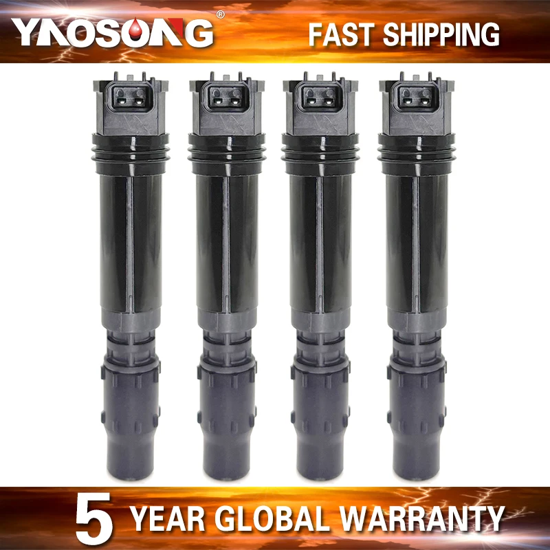 

4 шт. катушка зажигания для Honda CBR1000RR CBR 1000 RR CBR1000 2004 2005 2006 2007 OEM 129700-4840 30700-MEL-003